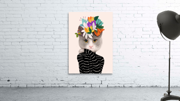 Fridas cat Wall Preview