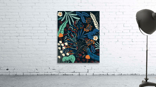Electric Tiger Wall Preview