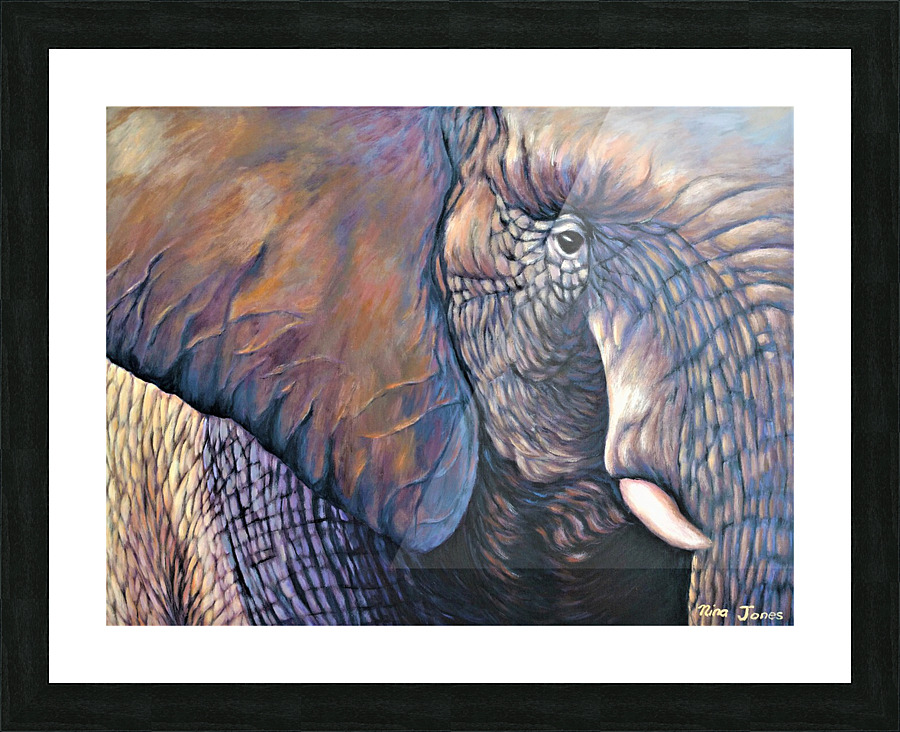Sturdy Beauty  Picture Frame print