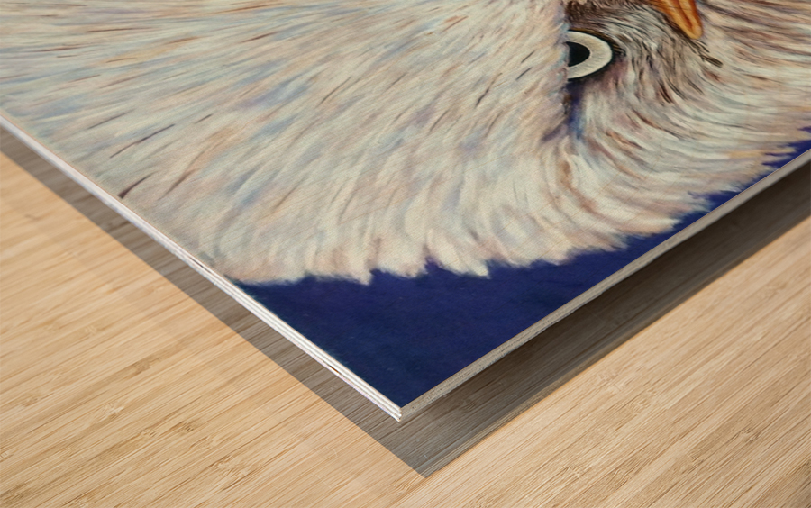 Indomitable Wood print