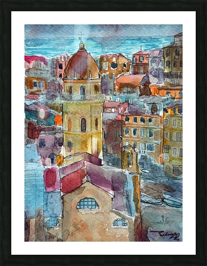 Vernazza 2022 Picture Frame print