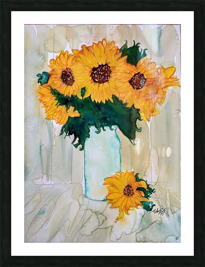 SunFlowers 2024 Picture Frame print