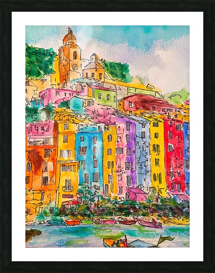 Portovenere Picture Frame print