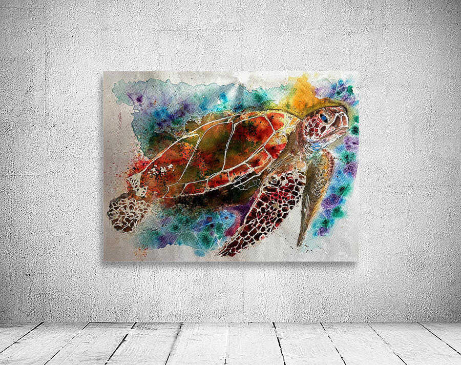 Sea Turtle 2 Wall Preview