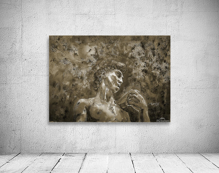 David Sepia Wall Preview
