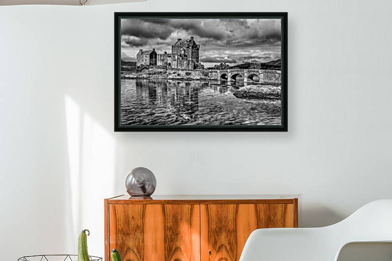 EILEAN DONAN CASTLE 3BW by Jean-Jacques MASSOU