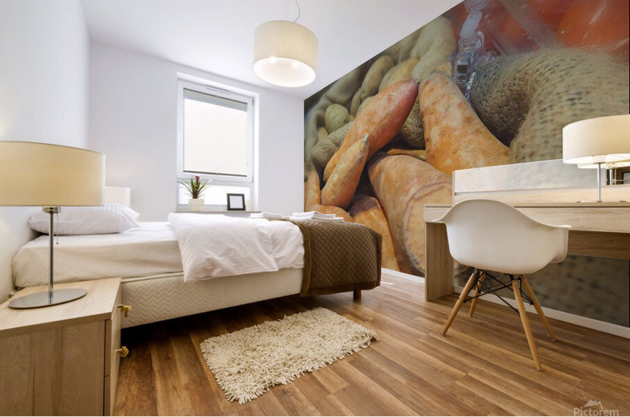 Sweet Potatoes Mural print