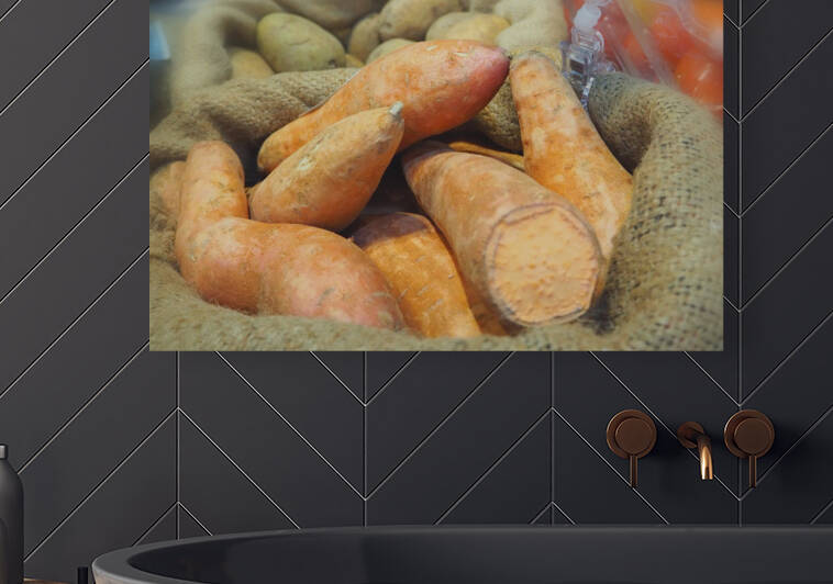 Sweet Potatoes by Saowalux Poshyanandana
