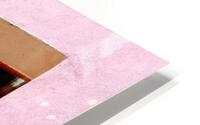 Window in Pink Wall HD Metal print