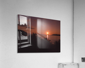 Carrillo Sunset With Palms Acrylic Print