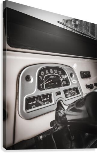 Land Cruiser Cluster Canvas Print
