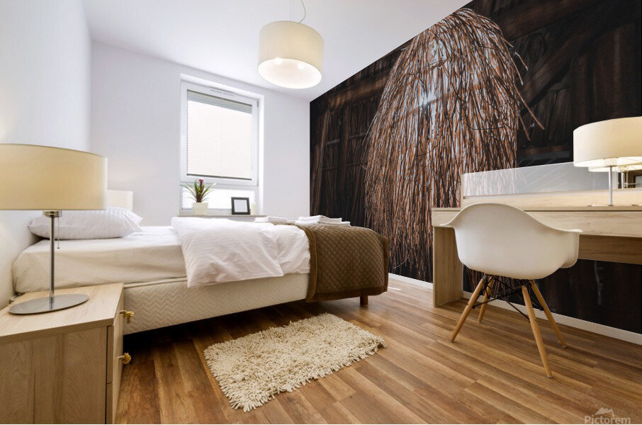 Tropical Lamp Mural print
