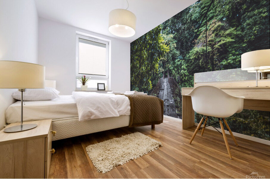 Jungle Bridge Mural print