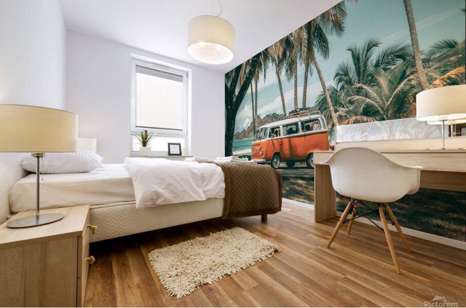Tropical Getaway Mural print