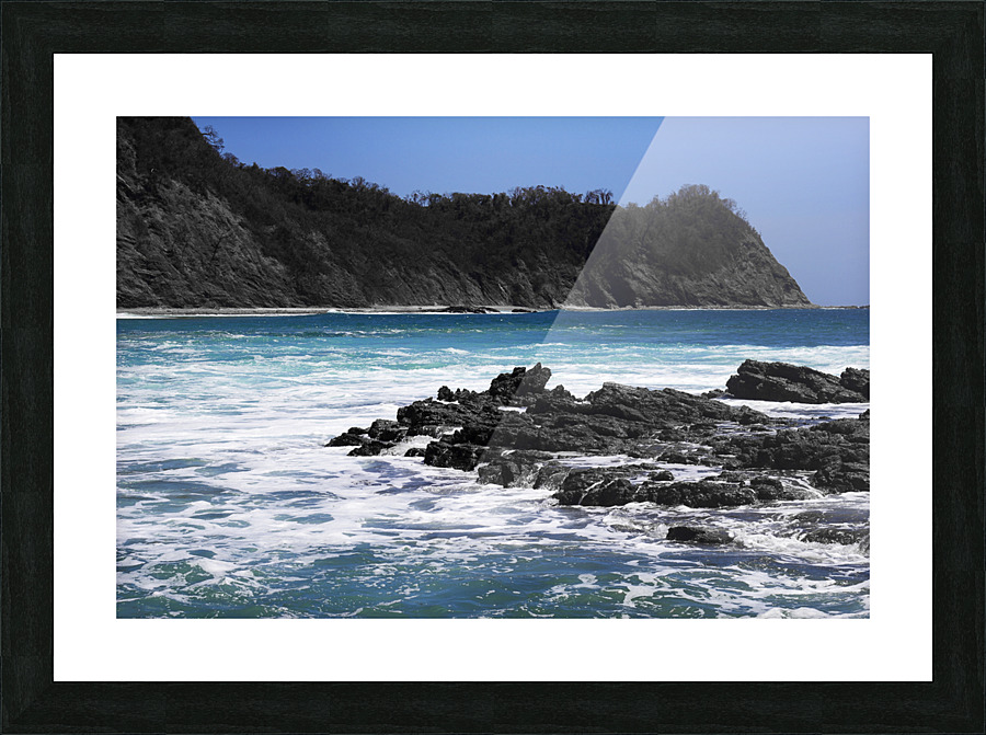 Barrigona Waves Picture Frame print