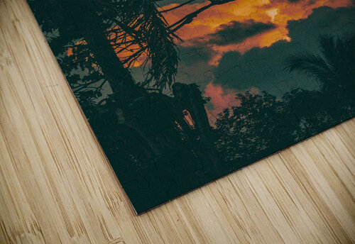 Sunset Fire Cloud Chris Dufresne puzzle