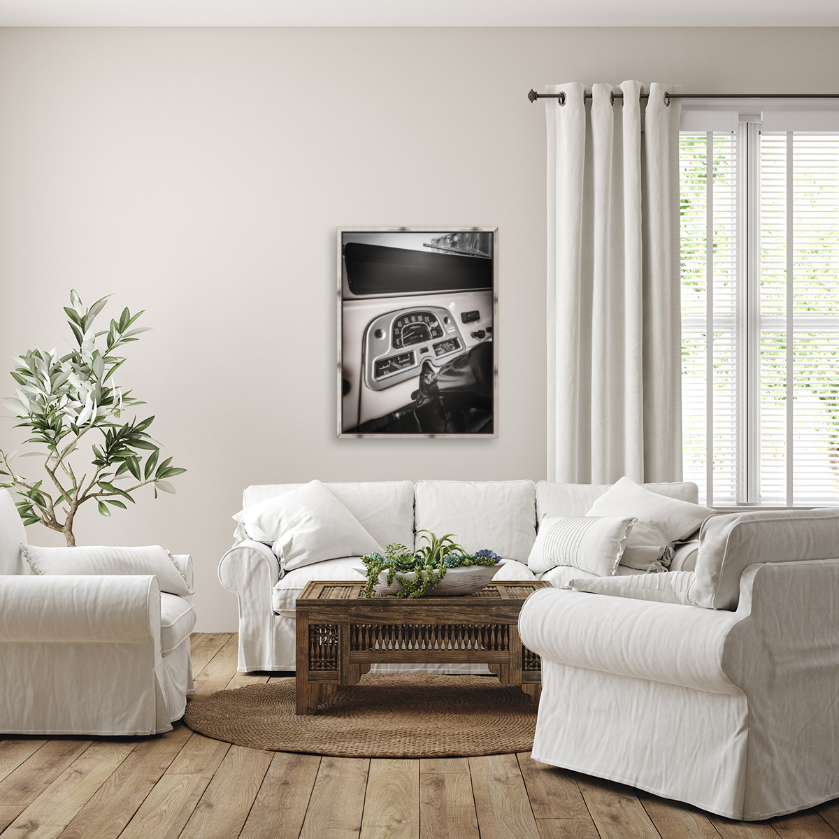 Land Cruiser Cluster Reproduction