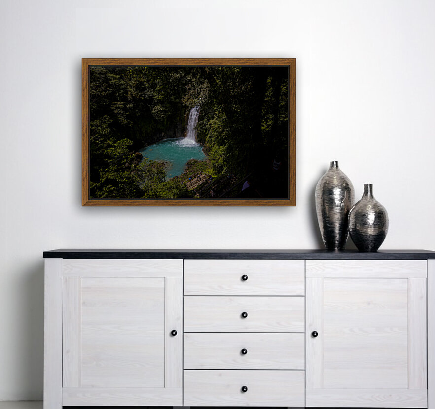Rio Celeste Waterfall Reproduction