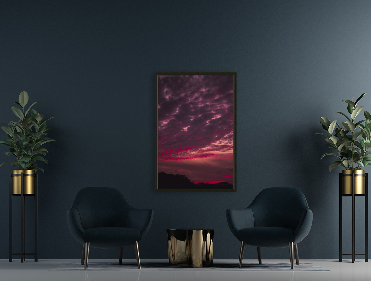 Cotton Candy Sky Reproduction