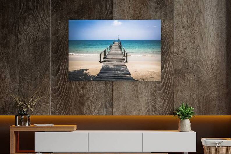 Paradise Dock on Koh Samet by Chris Dufresne