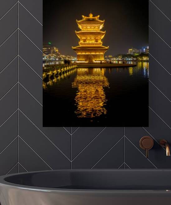 Pagoda in Ninh Binh Vietnam by Chris Dufresne