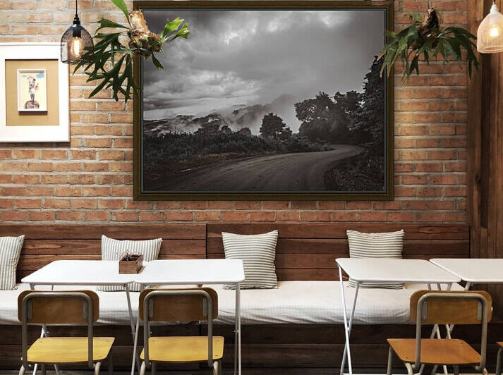 Jungle Mountain Road Reproduction