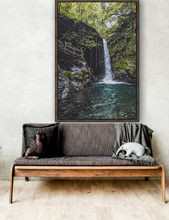 Oropendola Waterfall Reproduction
