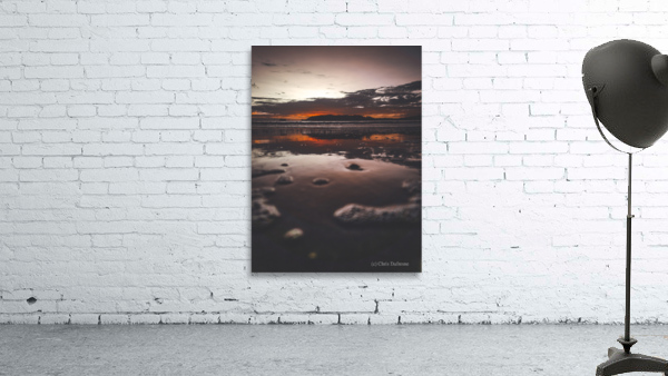 Sunset Reflection Wall Preview