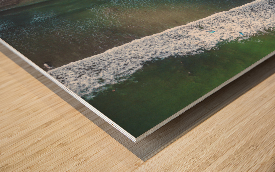 Playa Samara Shore Wood print