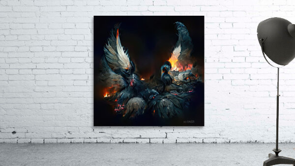 Fallen Angel I Wall Preview