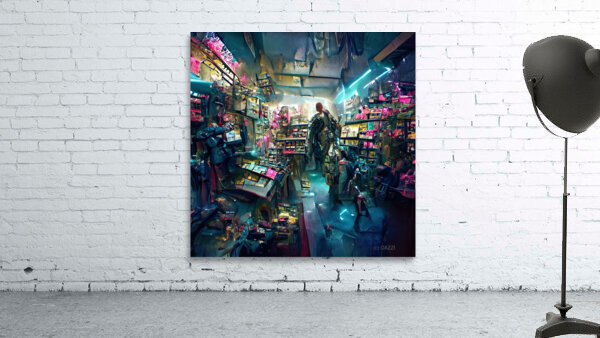 Cyberpunk II Wall Preview