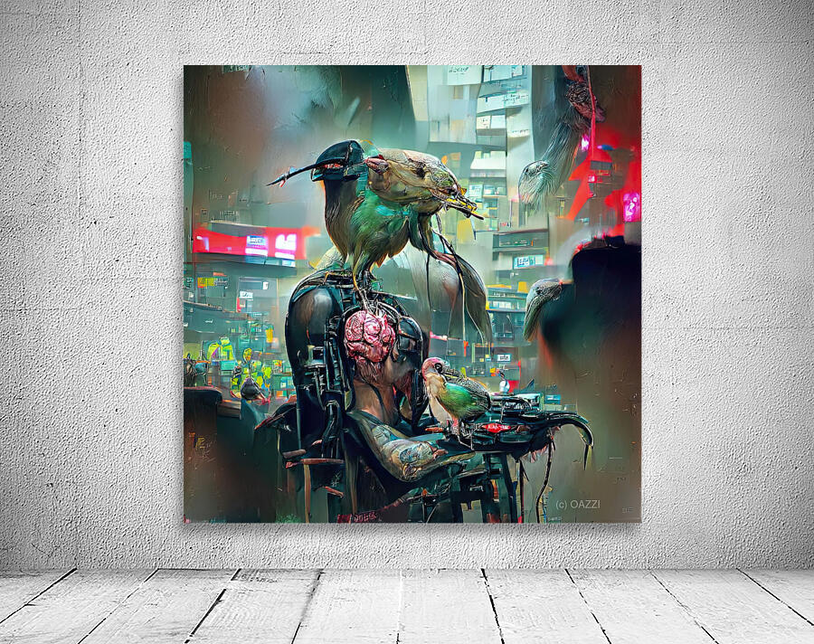 Cyberpunk VIII Wall Preview