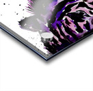 Purple Tiger Half Face Acrylic print