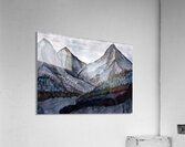 Cold Rock Mountain Acrylic Print