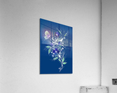 Flower Tattoo Blue Acrylic Print