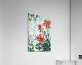 Blossoming Flowers Acrylic Print