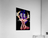 Evil Ghost Deer Acrylic Print