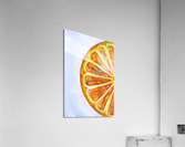 Orange Fruit Slice Acrylic Print