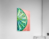 Lime Fruit Slice Acrylic Print