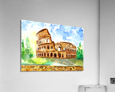 Rome Colosseum Acrylic Print