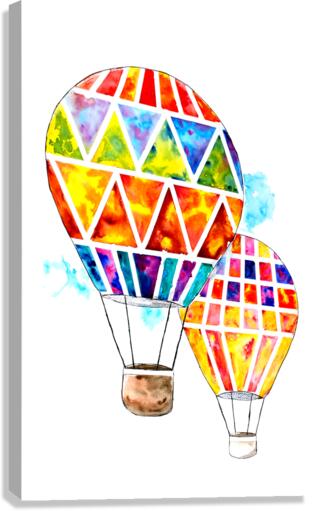 Hot Air Balloons Canvas Print