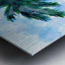 Palm Trees Beachside Metal print