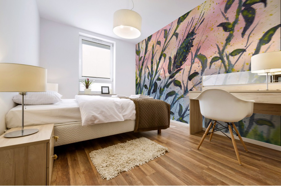 Growing Wild Mural print