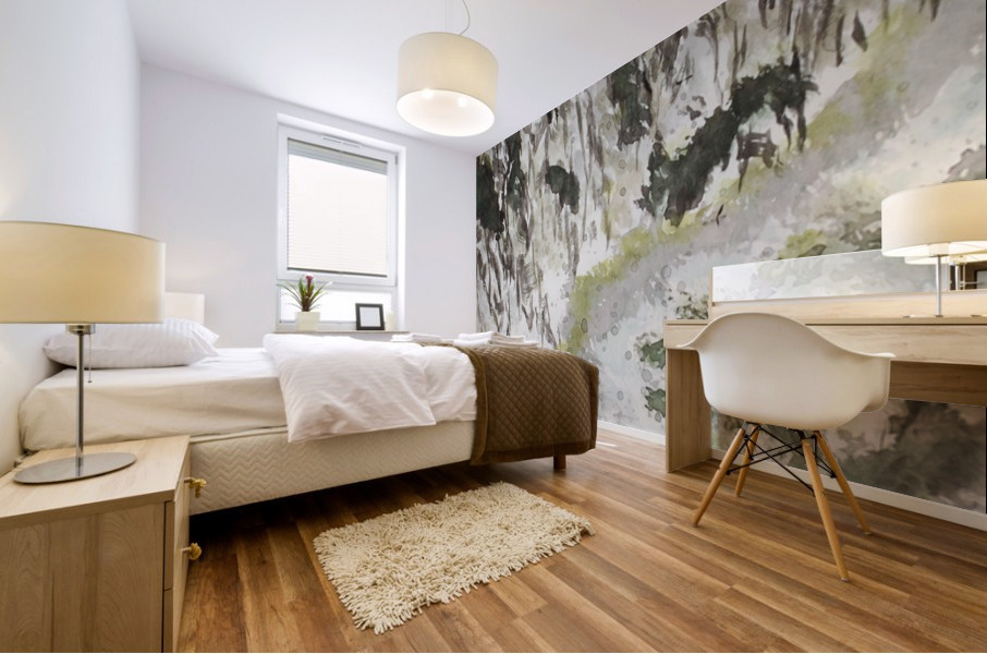 Mountain Pass Mural print
