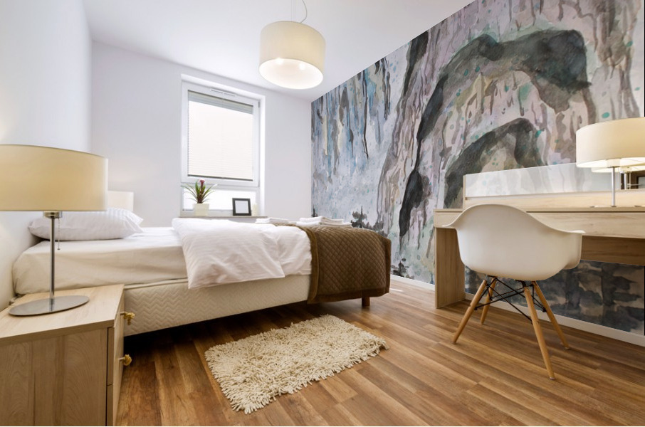 High up Mural print