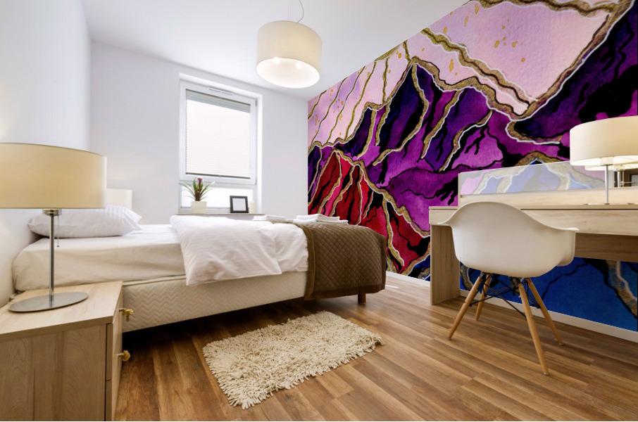 Golden Sunshine Mural print