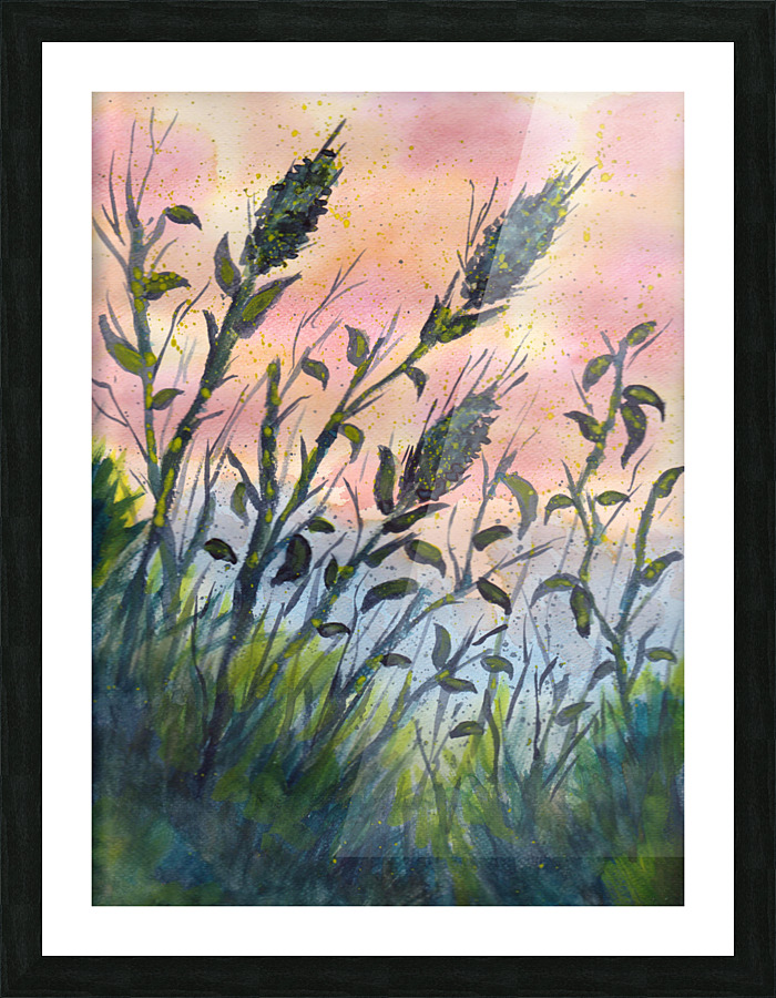 Growing Wild Picture Frame print