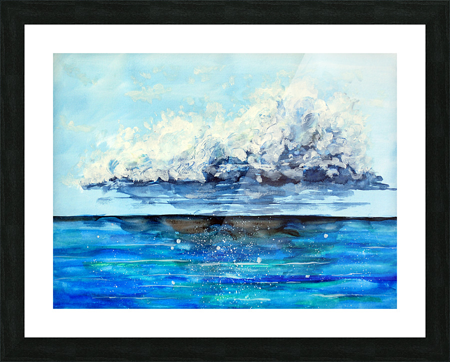 Ocean before the Storm Picture Frame print
