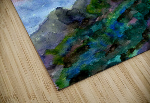 Mountain Sunset Sebastian Grafmann puzzle