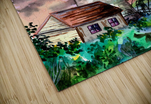 Lighthouse at Sunset Sebastian Grafmann puzzle